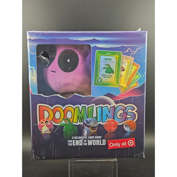 Doomlings Deluxe Card Game Set W/ Exclusive Plush & Mystery Holofoil Card Target - Picture 1 of 6